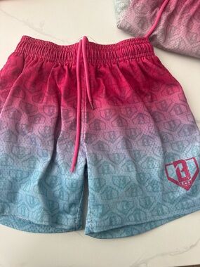 Baseball Lifestyle 101 gradient short